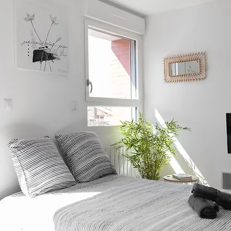 Appartement T2 Avec Parking Gratuit - Proximite Gare à Toulouse Extérieur photo
