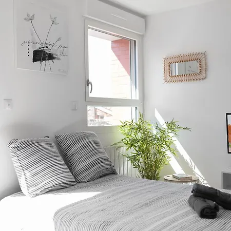 Appartement T2 Avec Parking Gratuit - Proximite Gare à Toulouse Extérieur photo